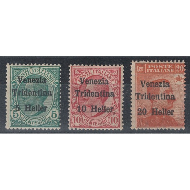 TRENTINO 1919 Venezia Tridentina 3v MH*