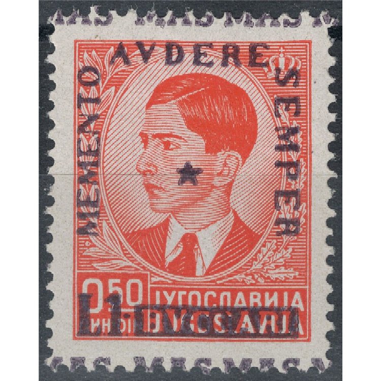 FIUMANO AREA KUPA 1941 Buccari Mockery MNH**