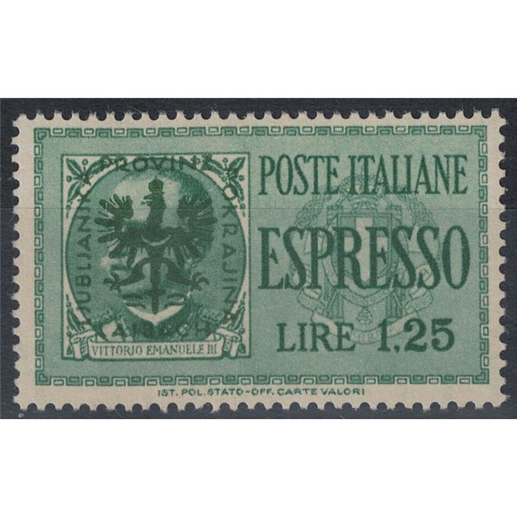 LUBIANA 1944 Espresso MH*