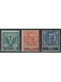 LEVANTE (ALBANIA) 1902 Ordinary series (without ALBANIA) 3v MH*
