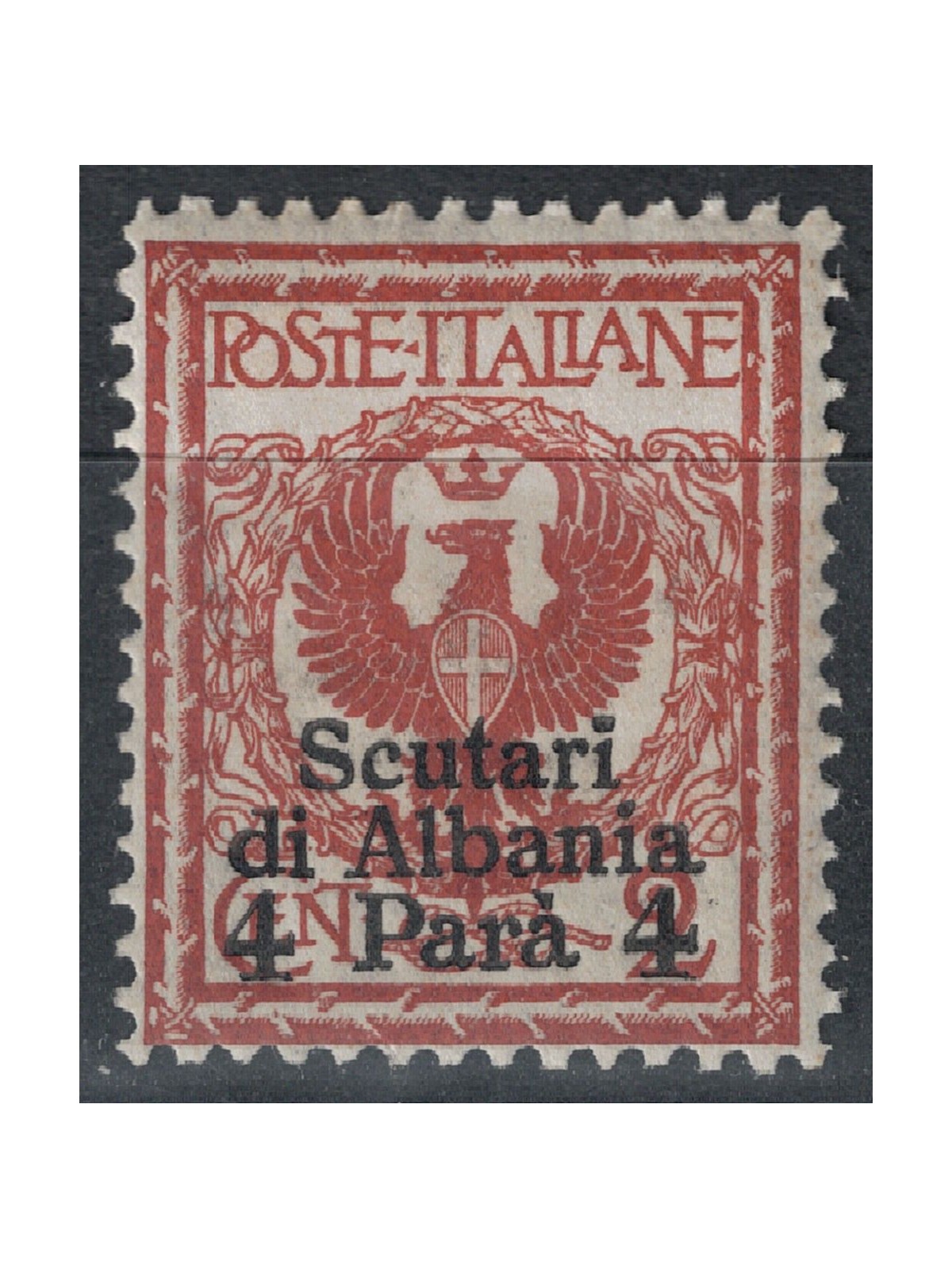 LEVANTE (SCUTARI) 1915 Serie ordinaria (4pa su 2c) MH*