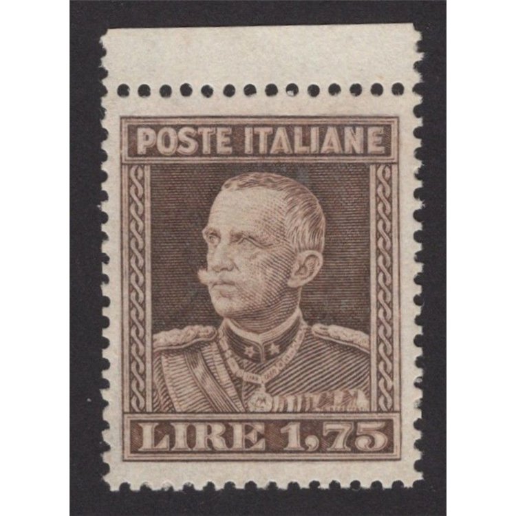 ITALIA REGNO 1929 Vittorio Emanuele III (£ 1,75 dent. 13½) MNH** ©