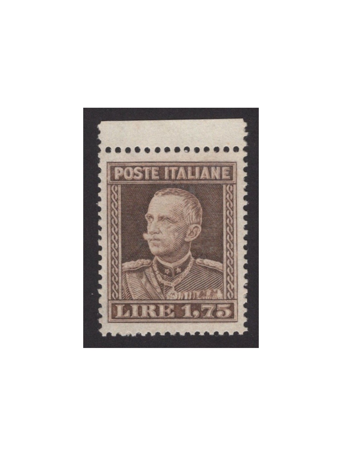 ITALIA REGNO 1929 Vittorio Emanuele III (£ 1,75 dent. 13½) MNH** ©