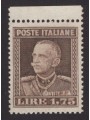 ITALIA REGNO 1929 Vittorio Emanuele III (£ 1,75 dent. 13½) MNH** ©
