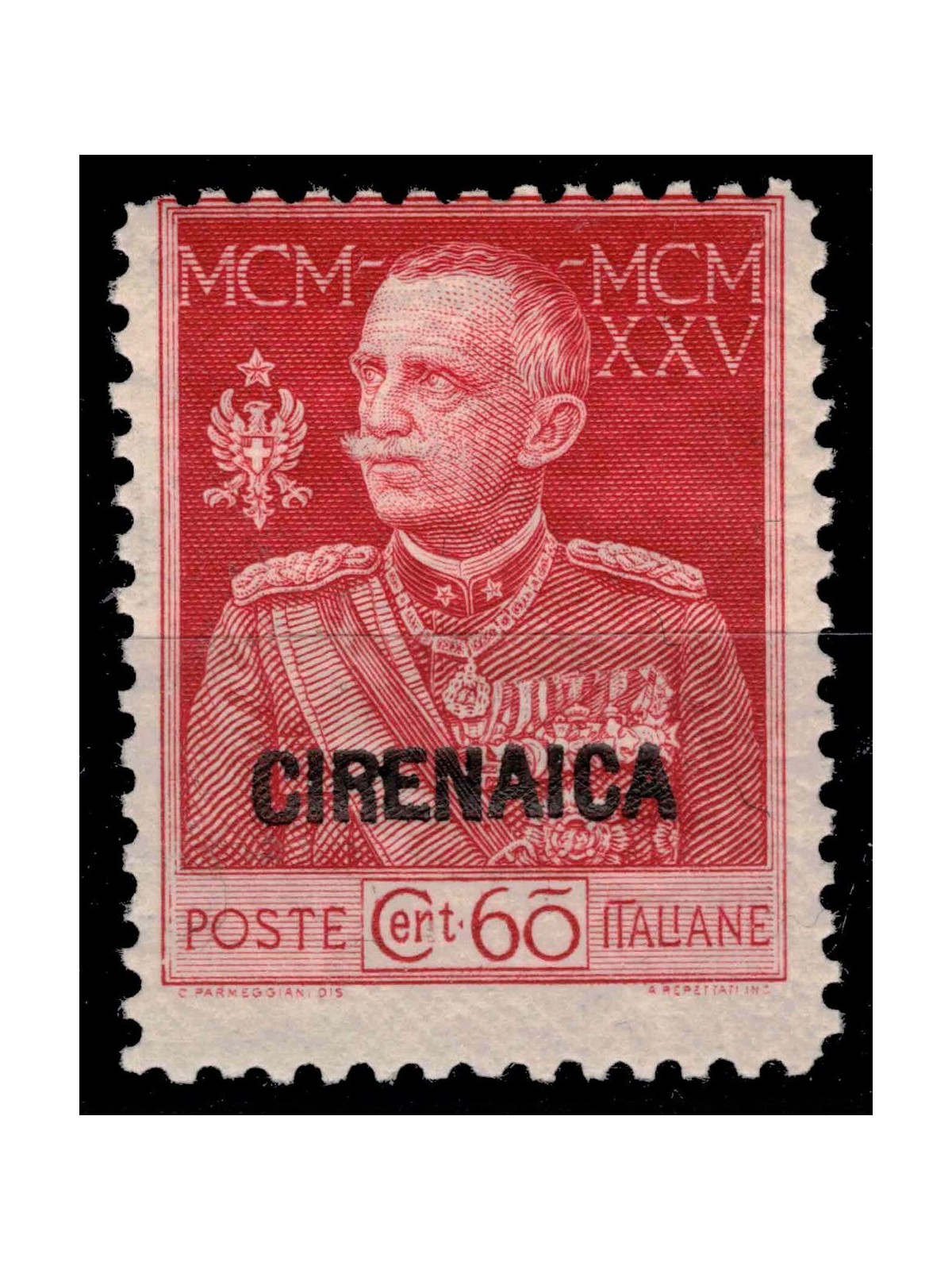 CYRENAICA 1925-26 Variety 60c King's Jubilee (Watermarks) MNH**