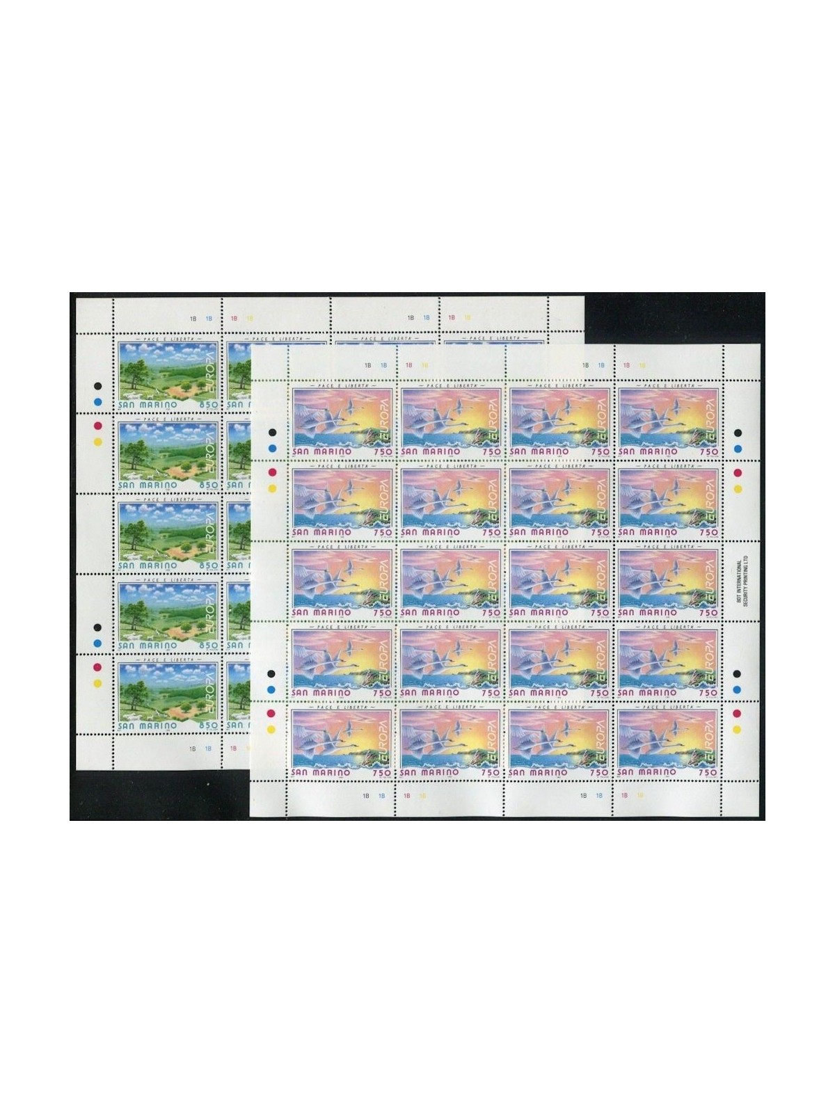 SAN MARINO 1995 Europa 2 MF MNH**