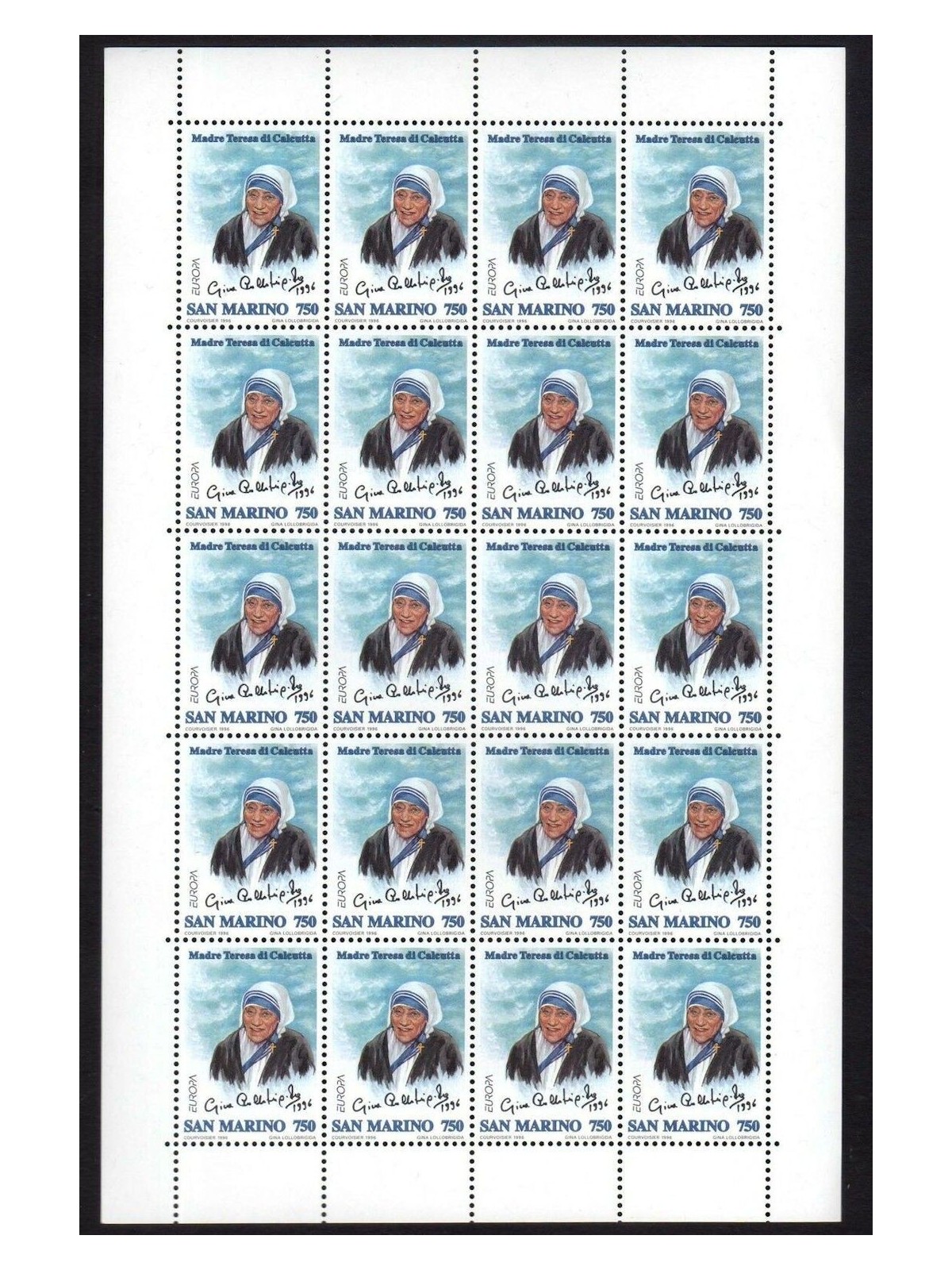 SAN MARINO 1996 Europa MF MNH**