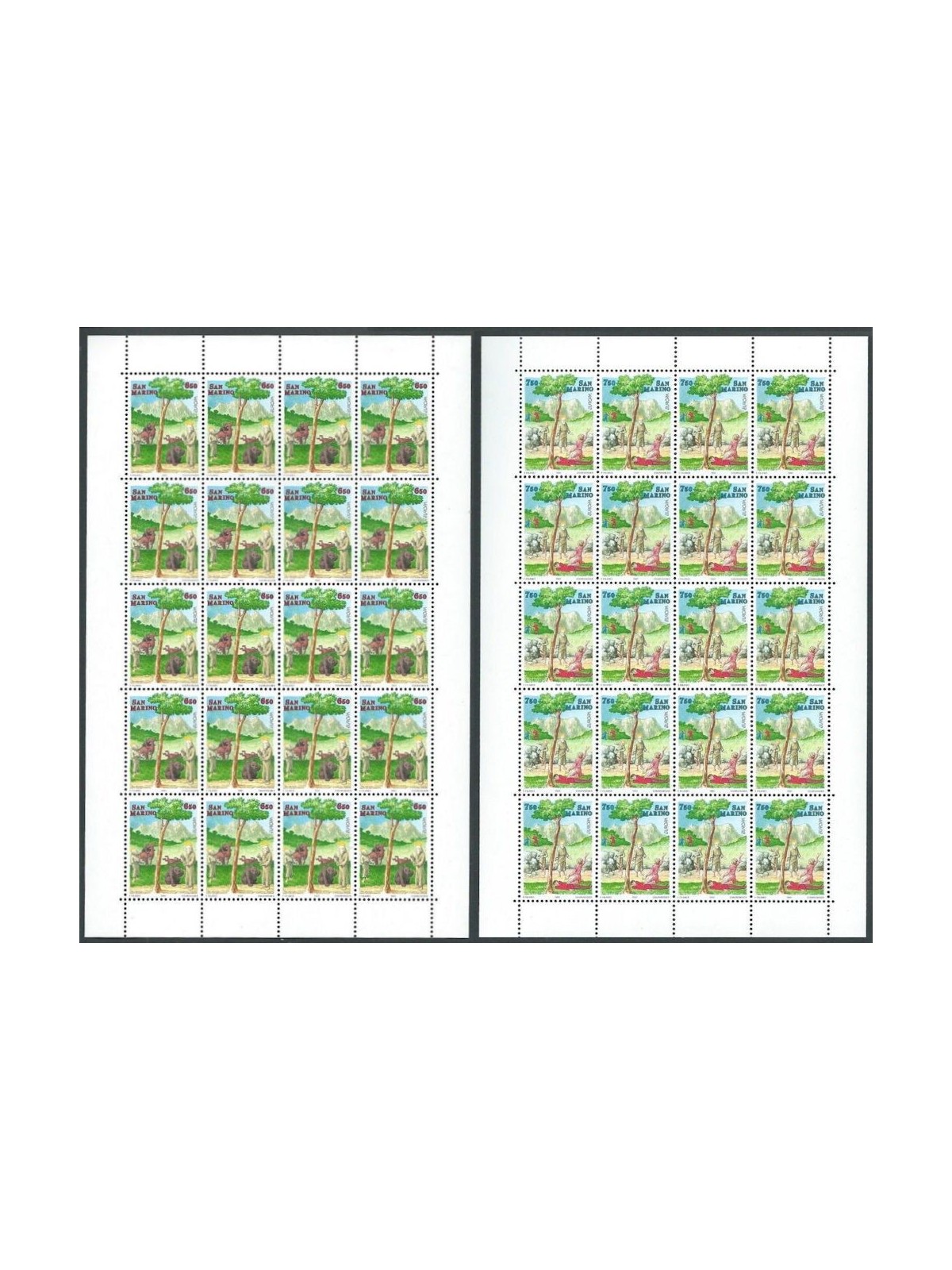 SAN MARINO 1997 Europa 2 MF MNH**