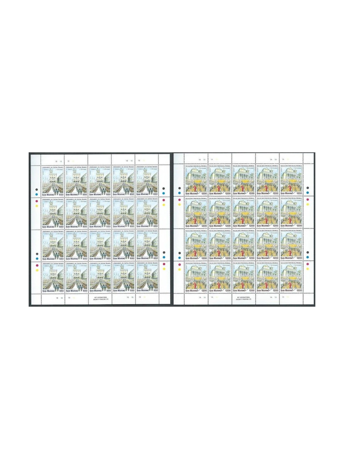 SAN MARINO 1998 Europa 2 MF MNH**