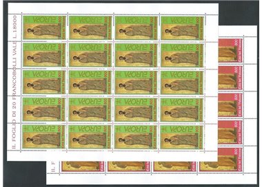 VATICAN 1998 Europe 2 m/s MNH**