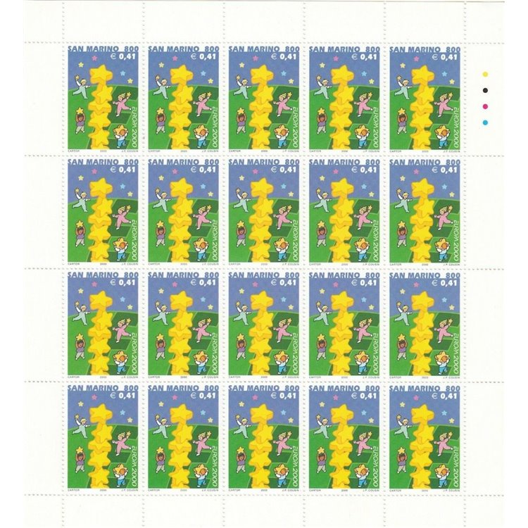 SAN MARINO 2000 Europa MF MNH**