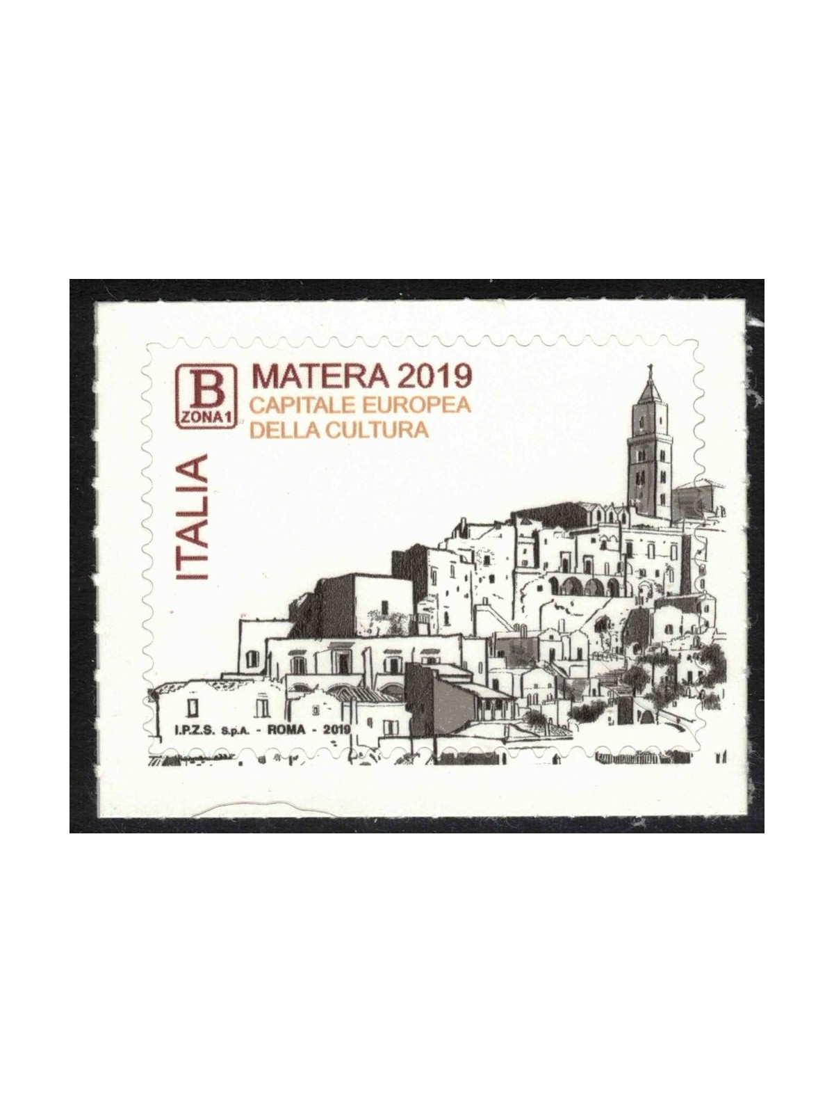 ITALIA 2019 Matera Capitale della Cultura MNH**
