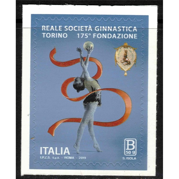 ITALIA 2019 Reale Società Ginnastica Torino MNH**