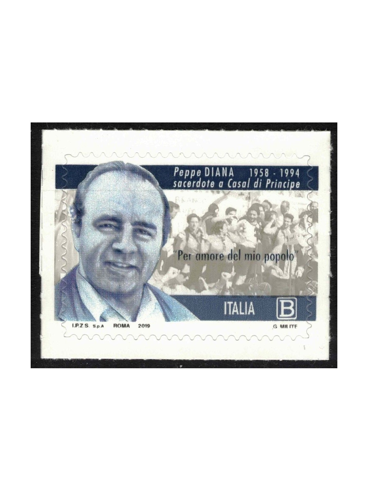 ITALY 2019 Giuseppe Diana MNH**