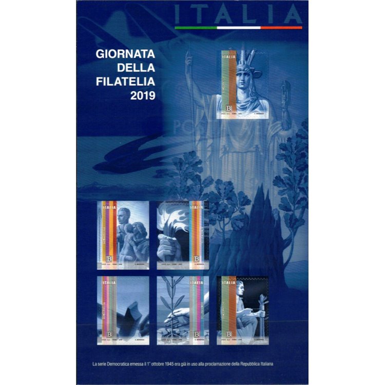 ITALY 2019 Philately Day s/s MNH**