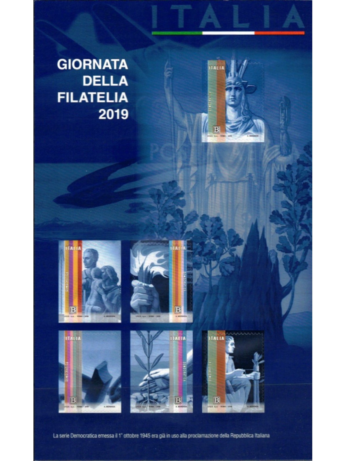 ITALY 2019 Philately Day s/s MNH**