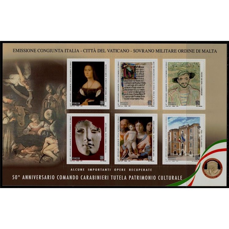 ITALY 2019 Carabinieri pointnd s/s MNH**