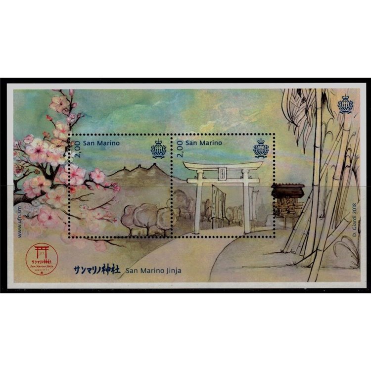 SAN MARINO 2018 Jinja s/s MNH**