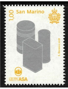 SAN MARINO 2018 Gruppo ASA MNH**