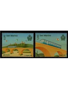 SAN MARINO 2018 Europe 2v MNH**
