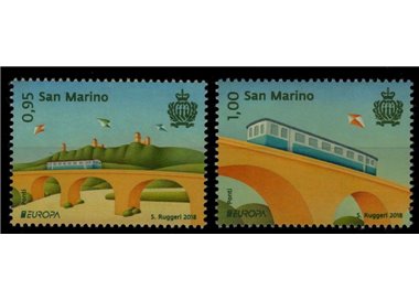 SAN MARINO 2018 Europe 2v MNH**