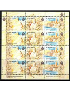 SAN MARINO 2018 Twinning with Arbe m/s MNH**