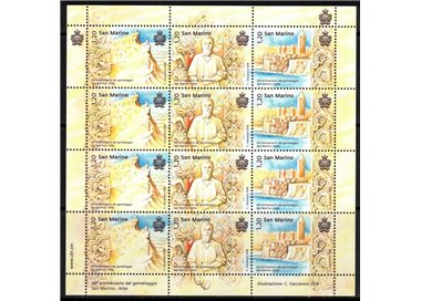 SAN MARINO 2018 Twinning with Arbe m/s MNH**