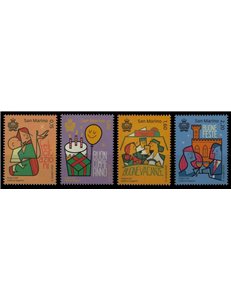 SAN MARINO 2018 Auguri per tutte le stagioni 4v MNH**