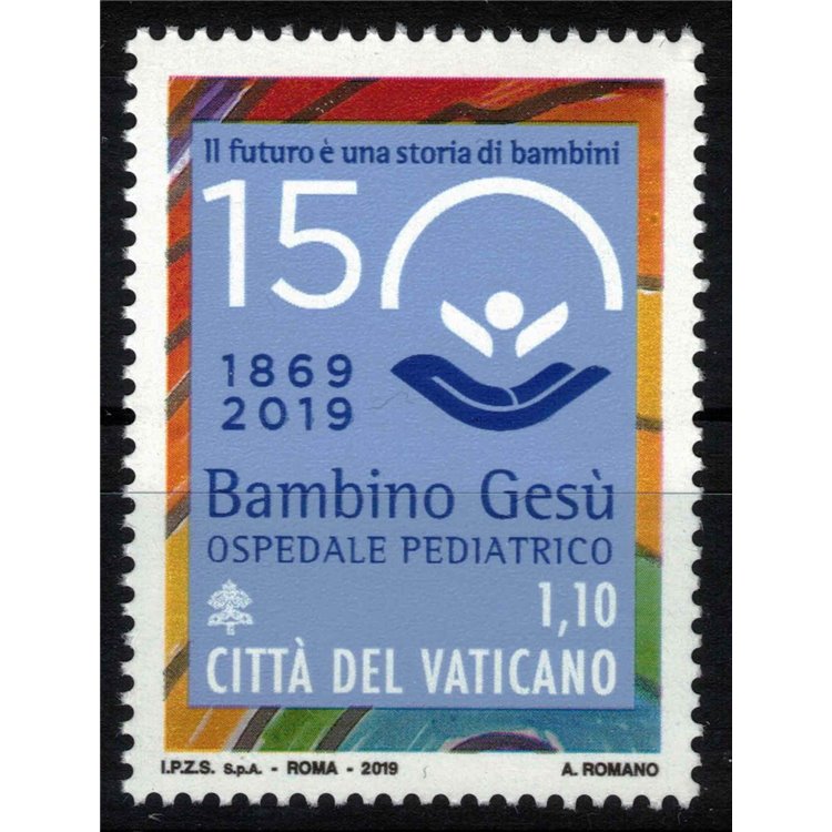 VATICAN 2019 Bambino Gesù Children's Hospital MNH**