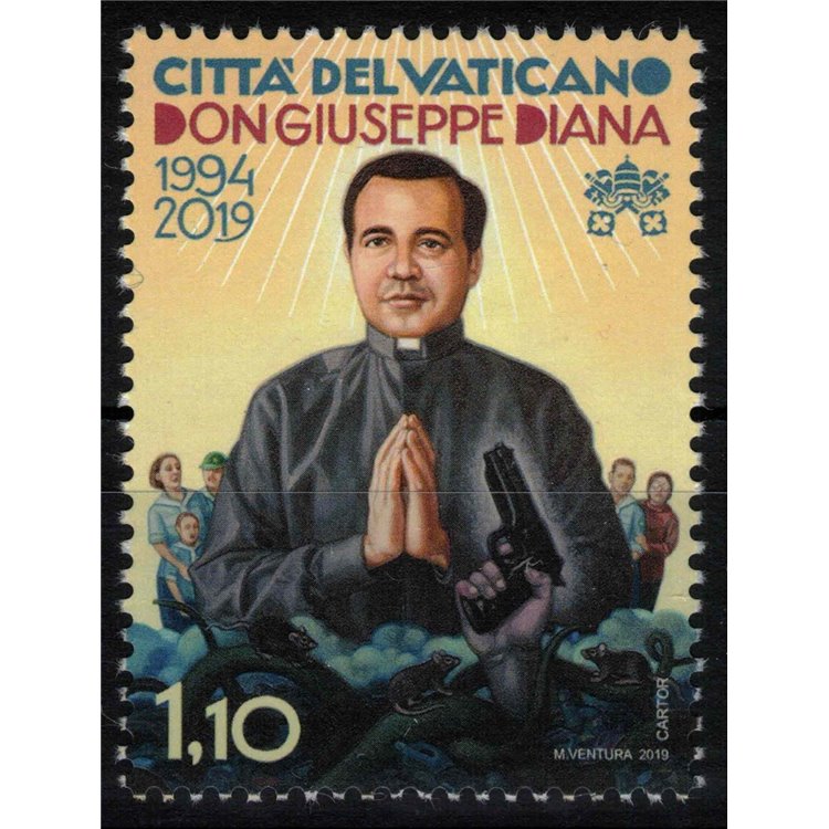 VATICANO 2019 Giuseppe Diana MNH**