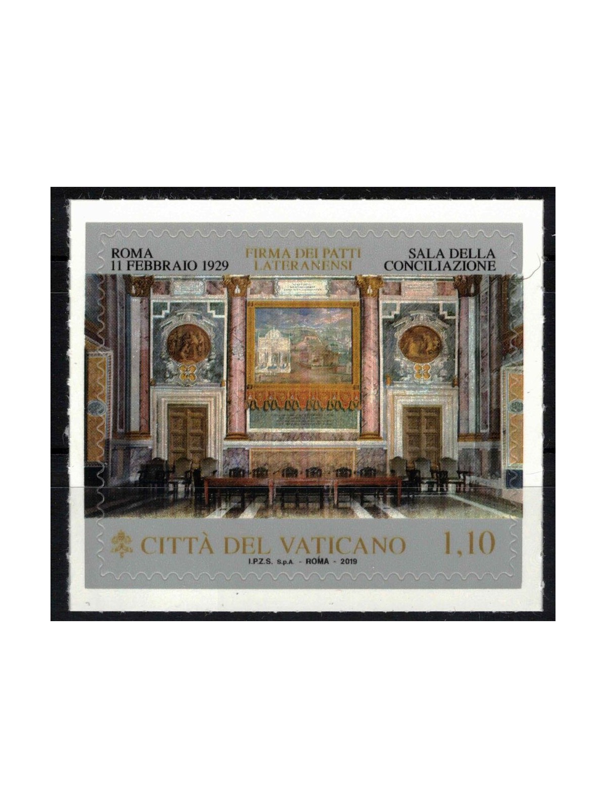 VATICANO 2019 Patti Lateranensi MNH**
