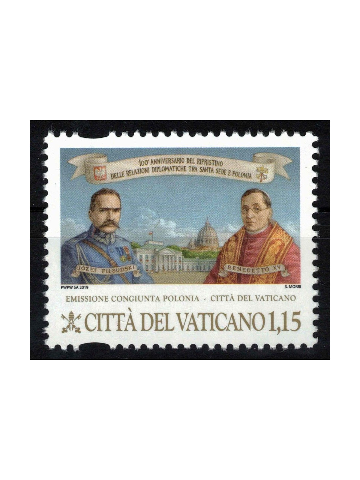 VATICAN 2019 Diplomatic Relations MNH**
