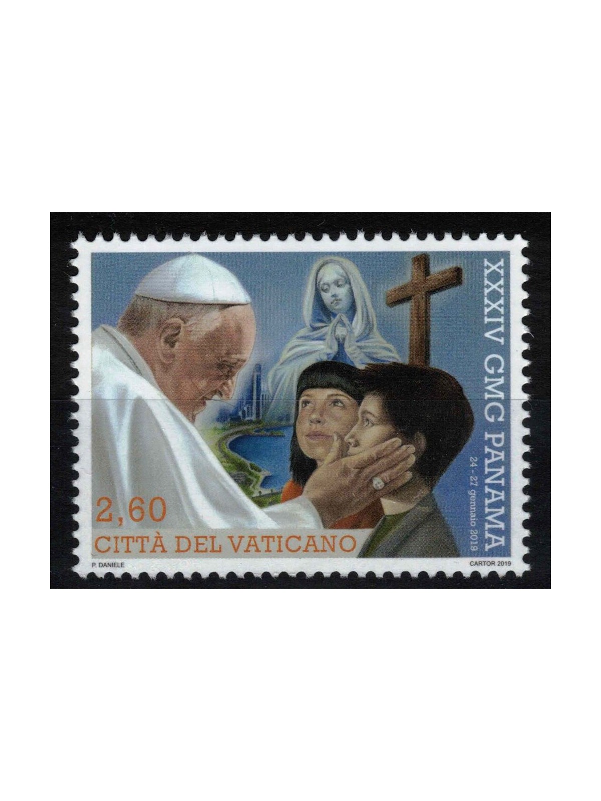 VATICANO 2019 Giornata Mondiale della Gioventù MNH**