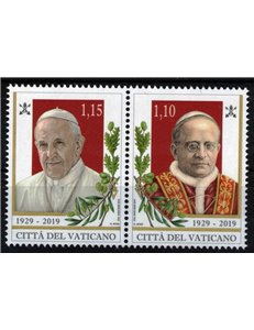 VATICANO 2019 Fondazione Città del Vaticano 2v MNH**