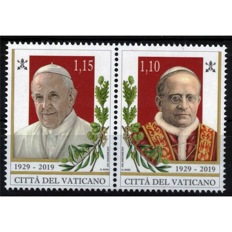 VATICANO 2019 Fondazione Città del Vaticano 2v MNH**