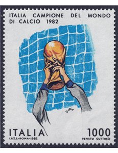 ITALIA 1982 Italia campione del mondo di calcio MNH**