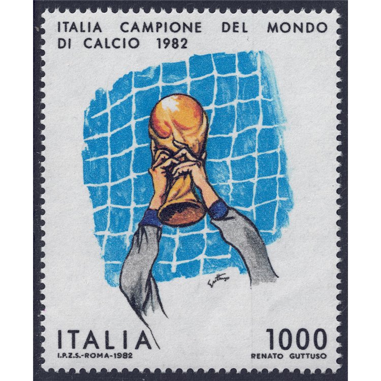 ITALIA 1982 Italia campione del mondo di calcio MNH**