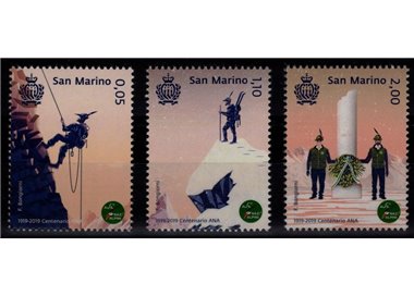 SAN MARINO 2019 National Alpine Association 3v MNH**