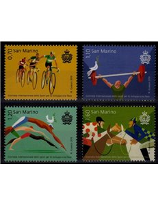 SAN MARINO 2019 Giornata dello sport 4v MNH**