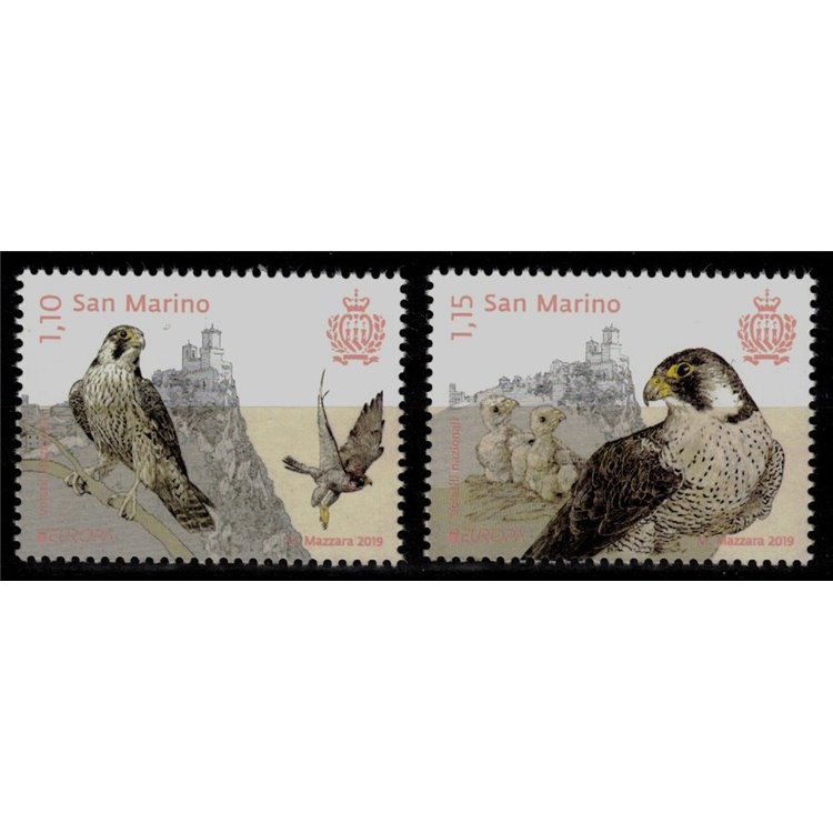 SAN MARINO 2019 Europe 2v MNH**