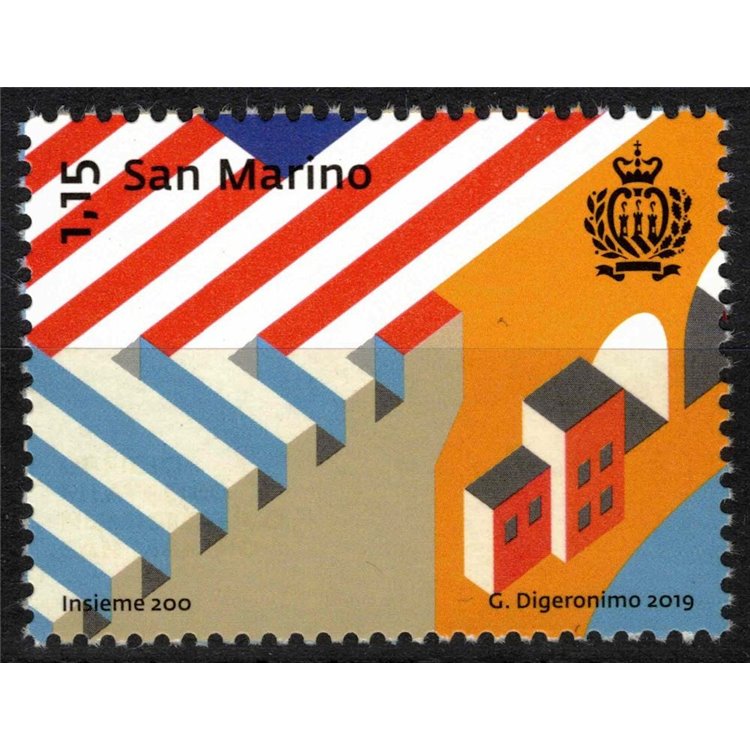 SAN MARINO 2019 Together 200 MNH**