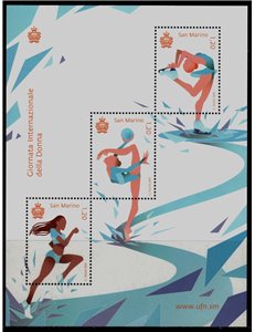 SAN MARINO 2019 Giornata internazionale della donna BF MNH**