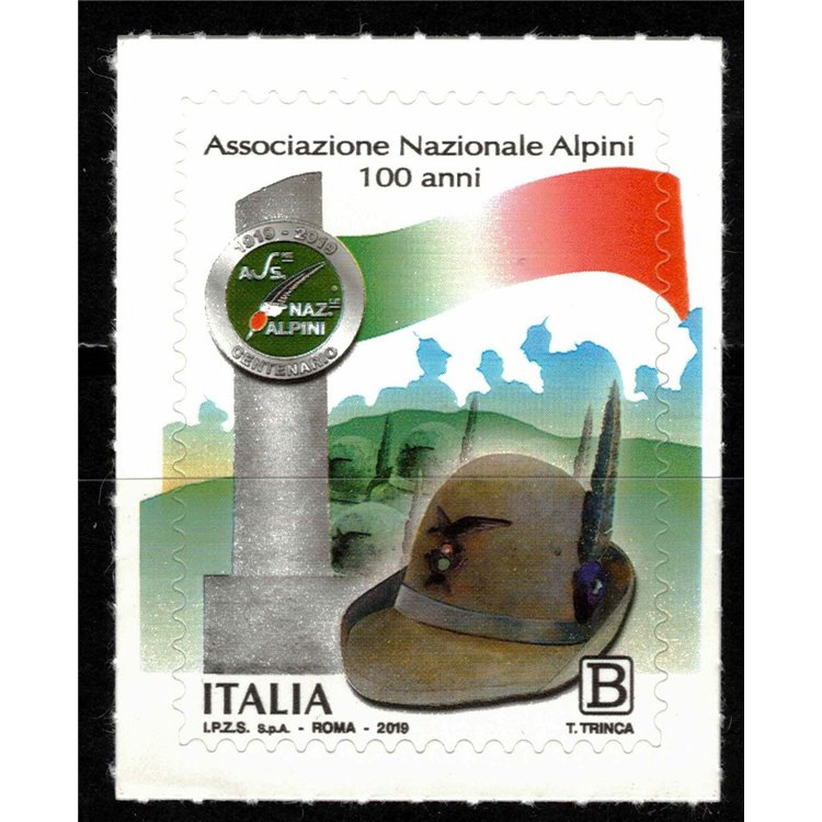 ITALIA 2019 Associazione Nazionale Alpini MNH**
