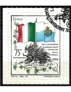 ITALY 2014 Agreement with San Marino us