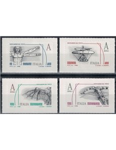 ITALIA 2015 Leonardesca 4v MNH**