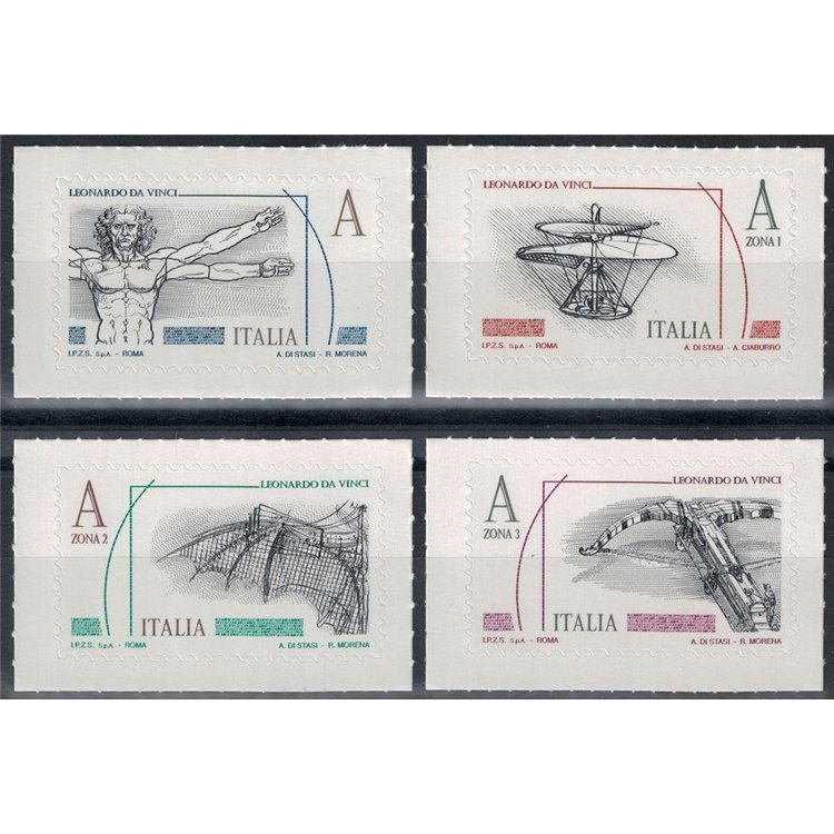 ITALY 2015 Leonardesca 4v MNH**