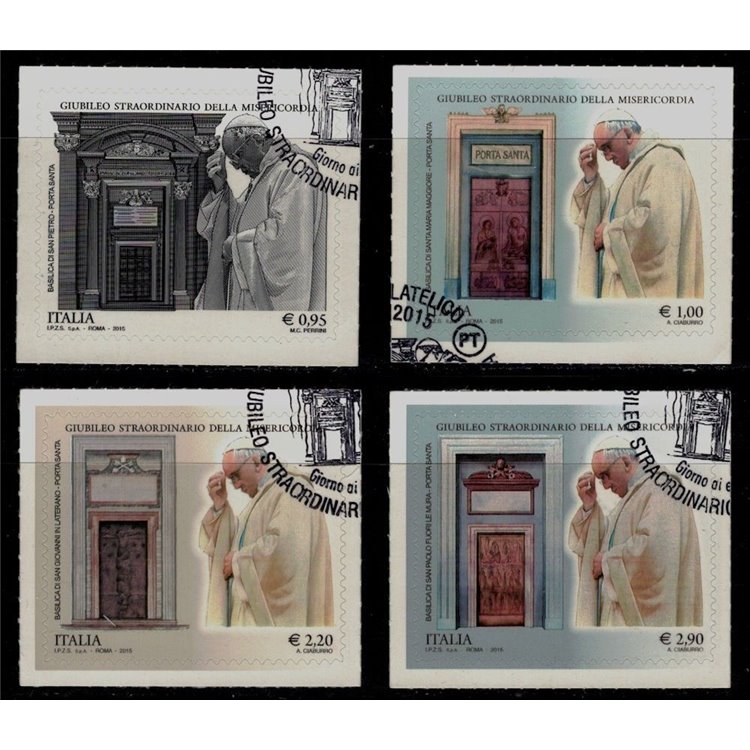 ITALY 2015 Extraordinary Jubilee 4v us