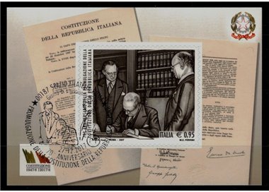 ITALY 2017 Constitution s/s us