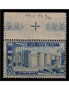 ITALIA 1952 Fiera di Milano (dent. 14 x 13¾) MNH**