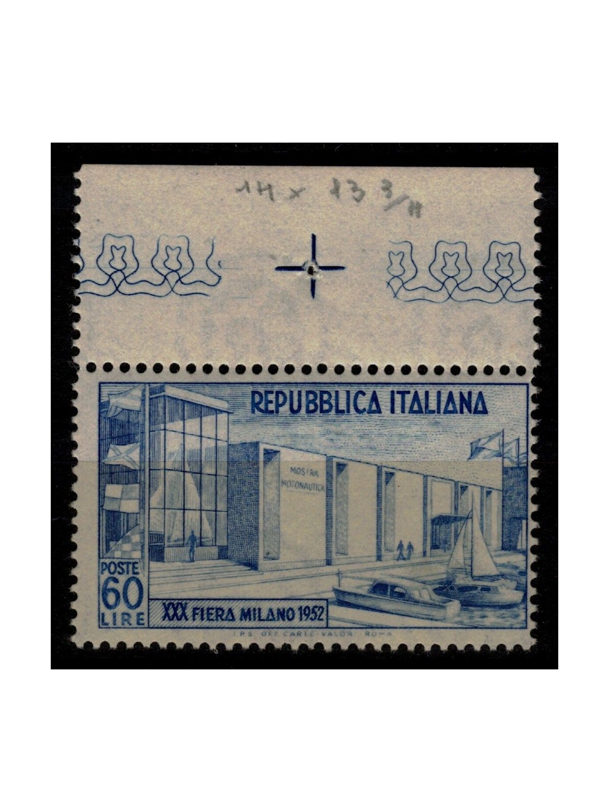 ITALY 1952 Milan Fair (perf. 14 x 13¾) MNH**